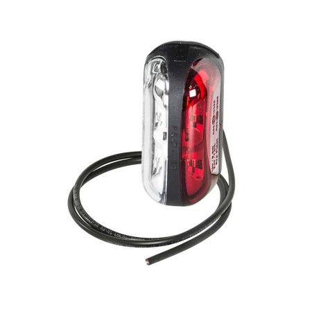 Side Marker Light Led White - Red 12/24v Truck - Trailer