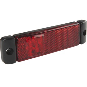 Side Marker Light Red 3 Led 12 / 24V