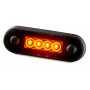 Side Marker Light Amber 4 Led 12-24V Trucks - Trailer