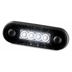 Side Marker Light White 4 Led 12-24V Trucks - Trailer