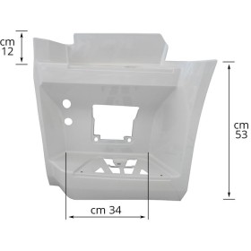 Apoyapies Inferior Izquierda Pintado De Blanco Mercedes Actros Mp4 9606661102 - 9606662903