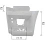 Stepwell Case Left Painted White Mercedes Actros MP4 9606661102 - 9606662903