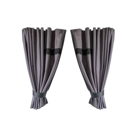 UNIVERSAL TRUCK SIDE WINDOW CURTAIN SET IN DOUBLE-LAYER FABRIC