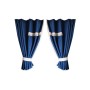 SET DE RIDEAUX LATÉRAUX UNIVERSELS POUR CAMION EN DOUBLE TISSU