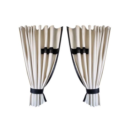 SET DE RIDEAUX LATÉRAUX UNIVERSELS POUR CAMION EN DOUBLE TISSU