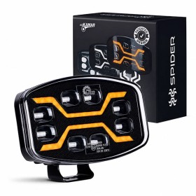 Faro LED Tetto Camion Roll Bar X-SPIDER 12/24V con Strobo