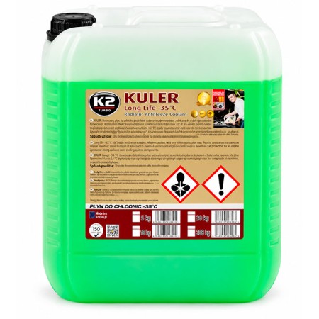 Liquido Per Radiatori Verde Da 20 Litri Concentrato