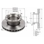 Disco Freno Assali Meritor 68323825 - MBR9004