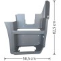 Pedana Destra Mercedes Axor, 9446660201