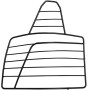 Grille De Protection Phare Gauche Renault T, 7482275696