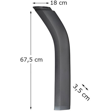 Left Side Mudguard Scania Serie S - R, 2304677