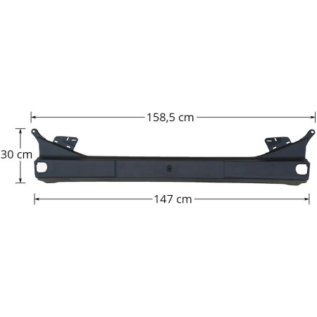 Pare-Chocs Central Scania Serie S - R, 2474689