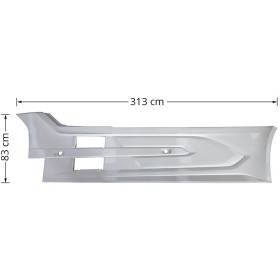 Carenatura Sinistra Daf Xf | Xg | Xg+ Con Primer, 2292743
