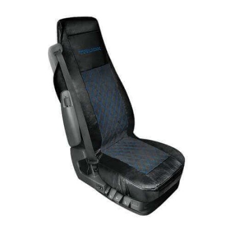 TRUCK SEAT COVER LEATHERETTE AND QUILTED. Universal for most