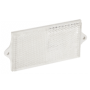 RECTANGULAR WHITE REFLECTOR 90x40mm