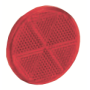 REFLECTOR DIÁMETRO 60 ADHESIVO ROJO