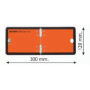 PANNEAU ORANGE PLIABLE ADR