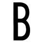 STICKER LETTER "B"