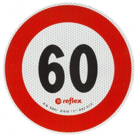 SPEED STICKER 60 KM / H
