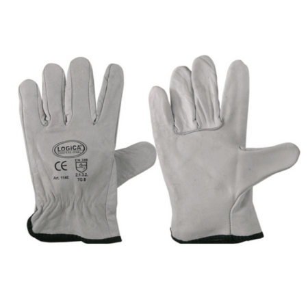 GANTS EN CUIR FLEURS