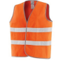 GILET ALTA VISIBILITA' ARANCIO