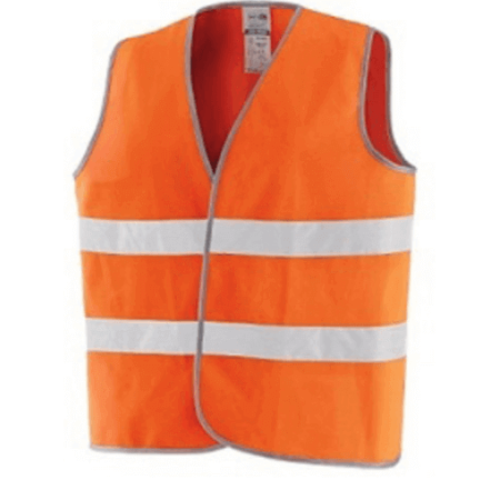 HÖHE SICHTBARKEIT WESTE ORANGE