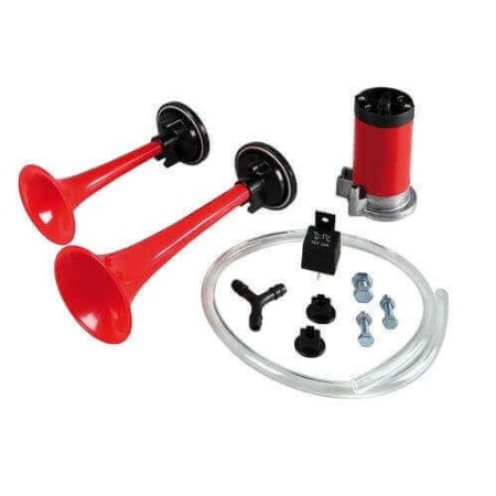 TROMPES BITONALES ÉLECTROPNEUMATIQUE Ø 66 MM, 12V