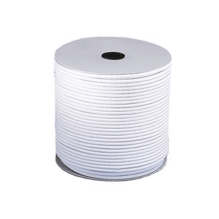 Bobine De Corde Élastique Blanche Diamètre 8 - 200 Mt.