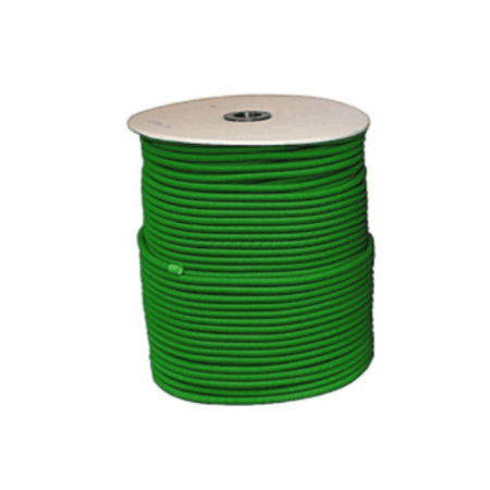 Coil Of Green Elastic Cord Diameter 8 - 200 Mt.