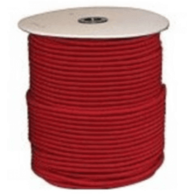 Cuerda Elastica Bobina Diametro 8 Roja 200 Mt.