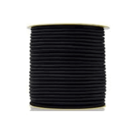 BOBINE DE CORDE ÉLASTIQUE NOIR