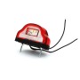 LICENSE PLATE LIGHT LED RED RIGHT - LEFT 12/24V