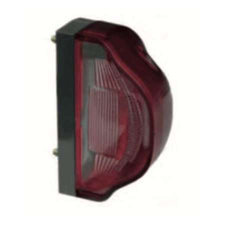 KENNZEICHENLEUCHTE HALOGEN ROT RECHTS - LINKS 12/24V