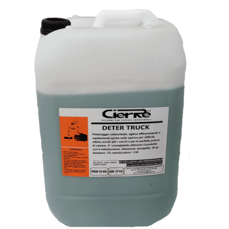 Deter Truck Plus - Limpiador Para Tapas 25 Kg