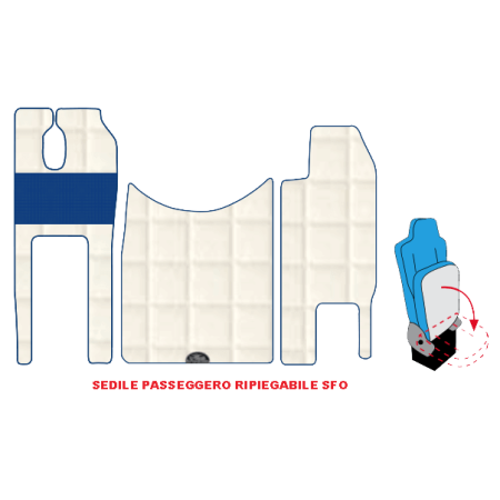 SET CARPETS MERCEDES ACTROS