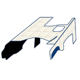 COPRICOFANO MERCEDES ACTROS FINO AL '01 CABINA S/M/L