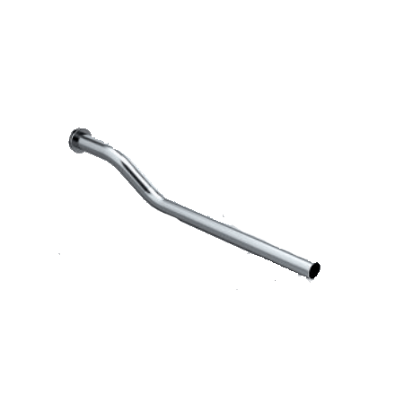 Tubo Doble Curva Ø 42 Brida Redonda Pintada L 585 Mm