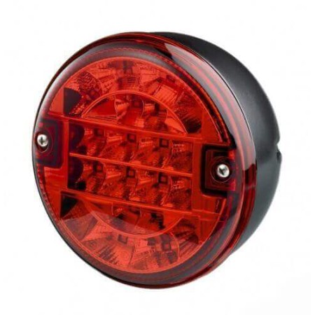 PILOTO TRASERO LED REDONDA ANTINIEBLA 12/24 V