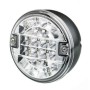 FANALE POSTERIORE TONDO LED RETROMARCIA 12/24 V
