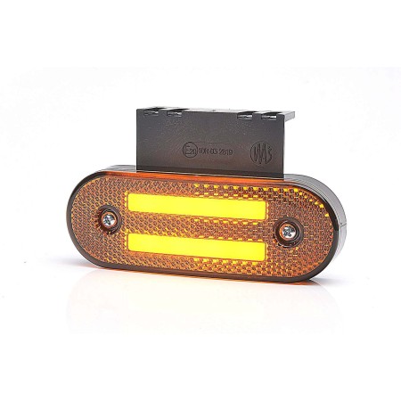 FEU DE GABARIT EFFET NEON TOUT LED ORANGE 12 / 24V