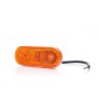 FANALINO INGOMBRO ARANCIO CON CORNICE A LED 12/24V