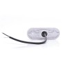 FANALINO INGOMBRO ROSSO CON CORNICE A LED 12/24V