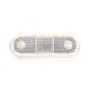 FEU DE GABARIT BLANC AVEC CADRE LED 12 / 24V
