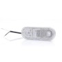 BEGRENZUNGSLEUCHTE WEIß MIT LED RAHMEN 12 / 24V