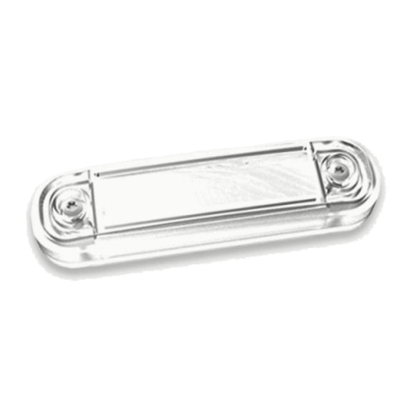 SIDE MARKER LIGHT 12 LED WHITE WITH RUBBER SHELL 12/24V