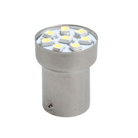 BULB WHITE LED 24V 8 LED