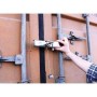 Candado Para Bloquear Puertas Traseras De Acero Cromado