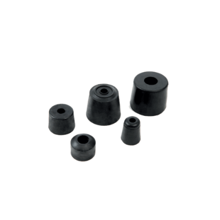CYLINDRICAL AND CONICAL RUBBER BUFFERS