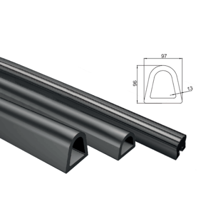 RUBBER BUFFER PROFILE L.2600