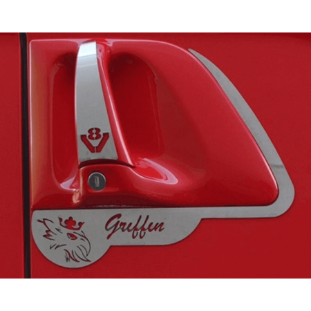 HABILLAGE INOX POIGNÉE DE PORTE SCANIA 4 - R